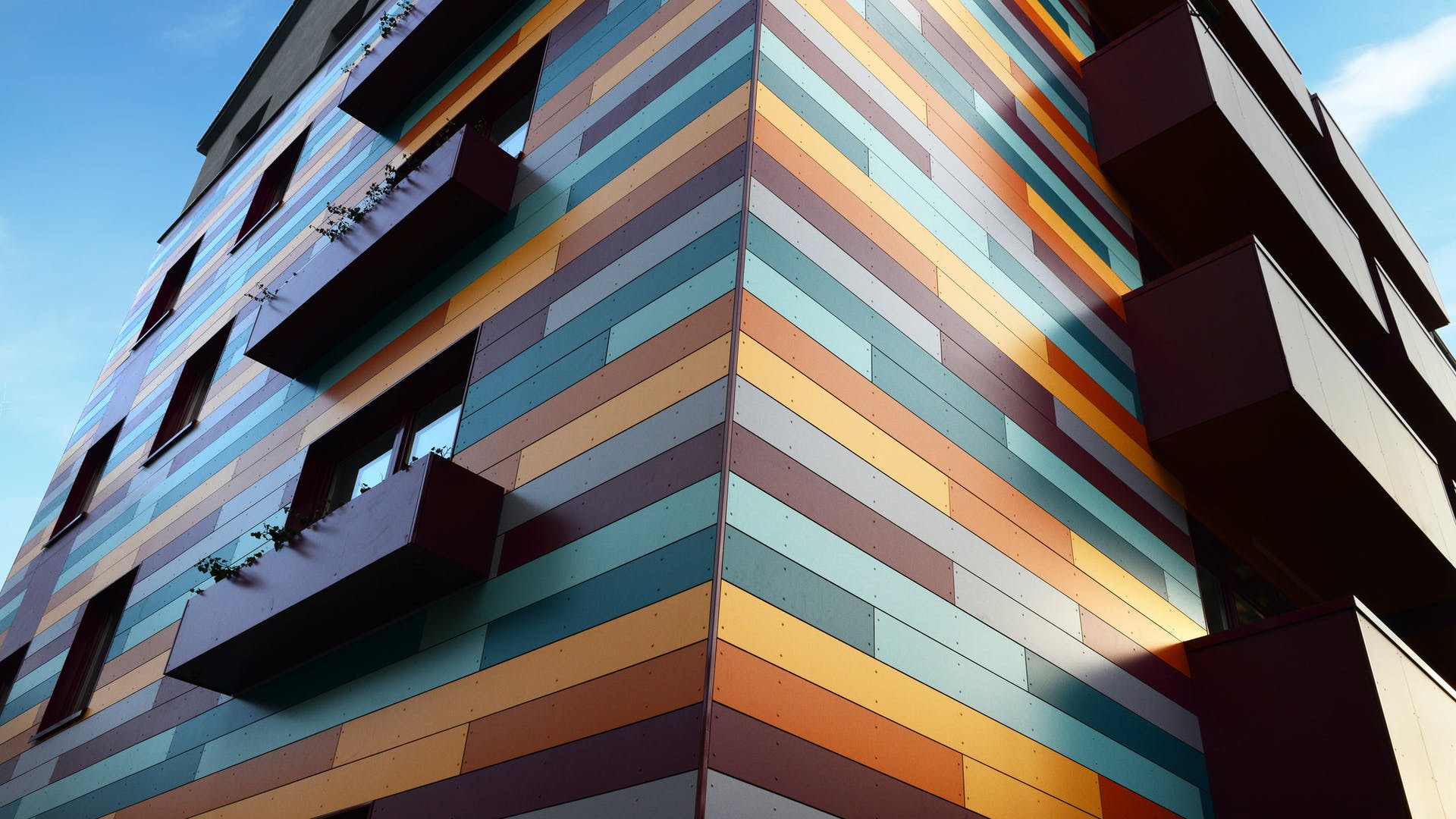 Oneindige mogelijkheden voor het gebouwontwerp met Rockpanel Colour